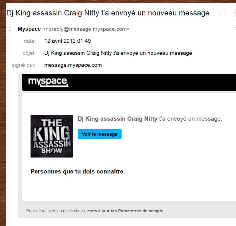 King assassin Craig Nitty